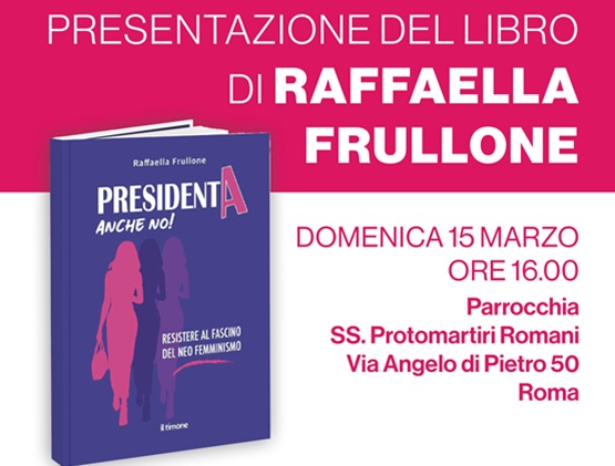 Presentazione del libro “PresidentA anche no!” 1